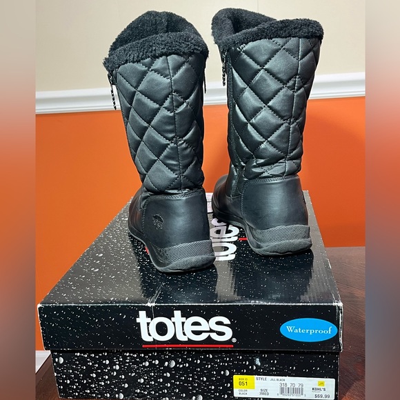 Totes Waterproof Boots 7M - Picture 3 of 8